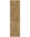 Addison Chantille Machine Washable Acn991 2'3"x7'6" Runner Area Rug In Gold