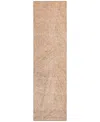 Addison Chantille Machine Washable Acn991 2'3"x7'6" Runner Area Rug In Peach