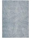 Addison Chantille Machine Washable Acn991 3'x5' Area Rug In Denim