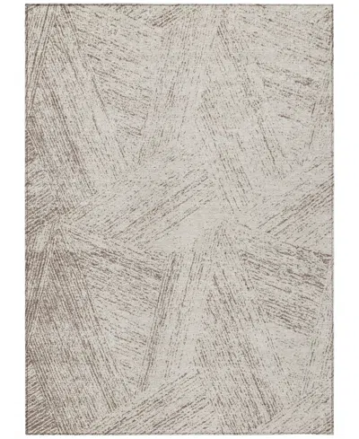 Addison Chantille Machine Washable Acn991 5'x7'6" Area Rug In Beige