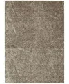 Addison Chantille Machine Washable Acn991 5'x7'6" Area Rug In Chocolate