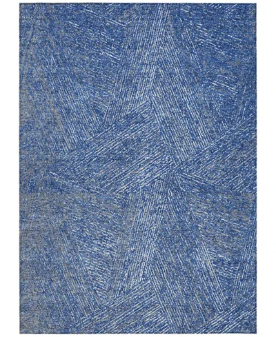 Addison Chantille Machine Washable Acn991 8'x10' Area Rug In Navy
