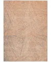 Addison Chantille Machine Washable Acn991 8'x10' Area Rug In Peach