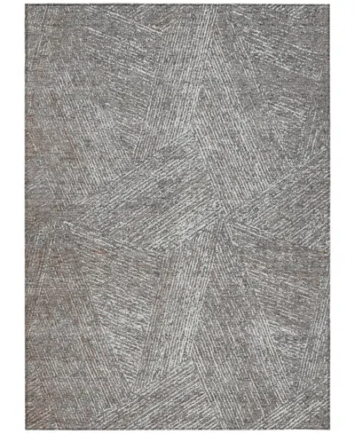 Addison Chantille Machine Washable Acn991 9'x12' Area Rug In Gray