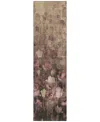 Addison Chantille Machine Washable Acn992 2'3"x7'6" Runner Area Rug In Taupe