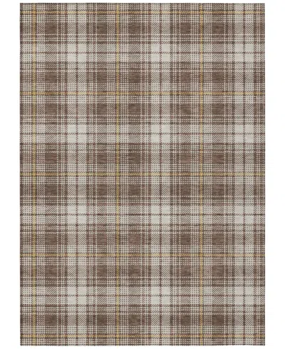 Addison Chantille Machine Washable Acn993 2'6"x3'10" Area Rug In Brown