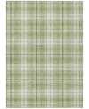 Addison Chantille Machine Washable Acn993 2'6"x3'10" Area Rug In Grass
