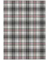 Addison Chantille Machine Washable Acn993 3'x5' Area Rug In Black