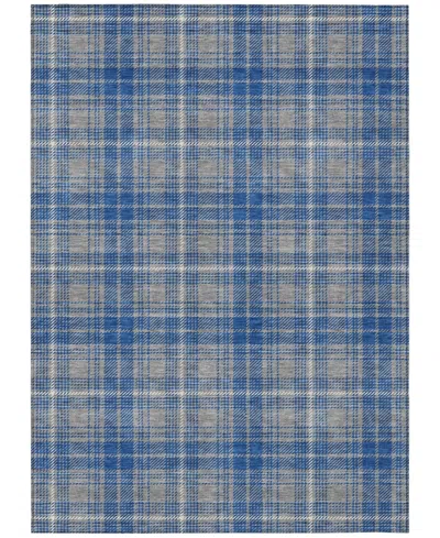 Addison Chantille Machine Washable Acn993 9'x12' Area Rug In Gray