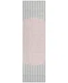 Addison Chantille Machine Washable Acn994 2'3"x7'6" Runner Area Rug In Silver