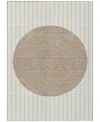 Addison Chantille Machine Washable Acn994 3'x5' Area Rug In Ivory