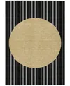 Addison Chantille Machine Washable Acn994 8'x10' Area Rug In Black