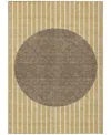 Addison Chantille Machine Washable Acn994 8'x10' Area Rug In Wheat