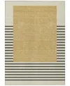 Addison Chantille Machine Washable Acn995 5'x7'6" Area Rug In Gold