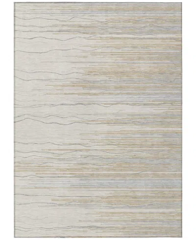 Addison Chantille Machine Washable Acn996 2'6"x3'10" Area Rug In Ivory