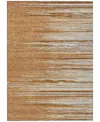 Addison Chantille Machine Washable Acn996 5'x7'6" Area Rug In Paprika