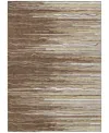 Addison Chantille Machine Washable Acn996 8'x10' Area Rug In Brown