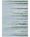 Addison Chantille Machine Washable Acn996 9'x12' Area Rug In Mist