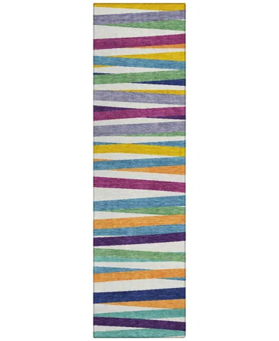 Addison Chantille Machine Washable Acn997 2'3"x7'6" Runner Area Rug In Multi