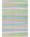 Addison Chantille Machine Washable Acn997 8'x10' Area Rug In Mint