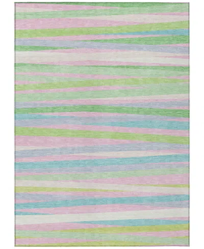 Addison Chantille Machine Washable Acn997 8'x10' Area Rug In Mint