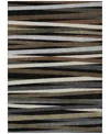 Addison Chantille Machine Washable Acn997 9'x12' Area Rug In Black