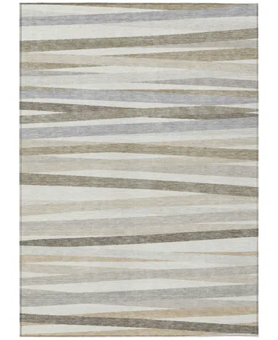 Addison Chantille Machine Washable Acn997 9'x12' Area Rug In Ivory