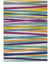 Addison Chantille Machine Washable Acn997 9'x12' Area Rug In Multi