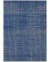Addison Chantille Machine Washable Acn998 3'x5' Area Rug In Navy