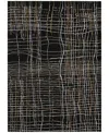 Addison Chantille Machine Washable Acn998 5'x7'6" Area Rug In Black