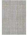 Addison Chantille Machine Washable Acn998 5'x7'6" Area Rug In Gray
