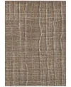 Addison Chantille Machine Washable Acn998 5'x7'6" Area Rug In Taupe