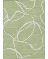 Addison Chantille Machine Washable Acn999 3'x5' Area Rug In Grass