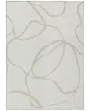 Addison Chantille Machine Washable Acn999 8'x10' Area Rug In Ivory