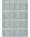 Addison Chantille Machine Washable Acn1000 2'6"x3'10" Area Rug In Denim