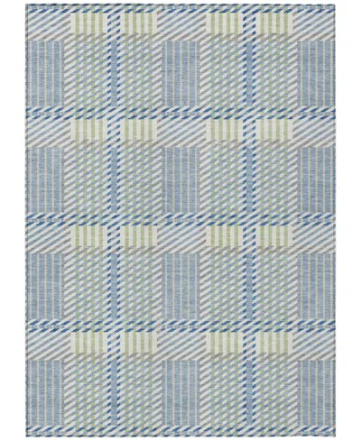 Addison Chantille Mahine Washable Acn1000 2'6"x3'10" Area Rug In Denim
