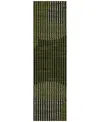 Addison Chantille Mahine Washable Acn1001 2'3"x7'6" Runner Area Rug In Olive