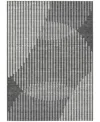 Addison Chantille Mahine Washable Acn1001 2'6"x3'10" Area Rug In Charcoal