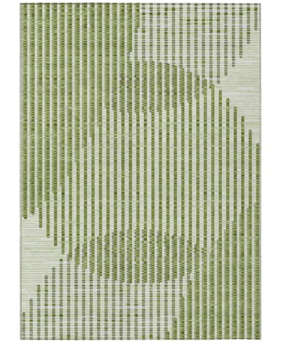 Addison Chantille Machine Washable Acn1001 3'x5' Area Rug In Green
