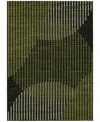 Addison Chantille Mahine Washable Acn1001 3'x5' Area Rug In Olive