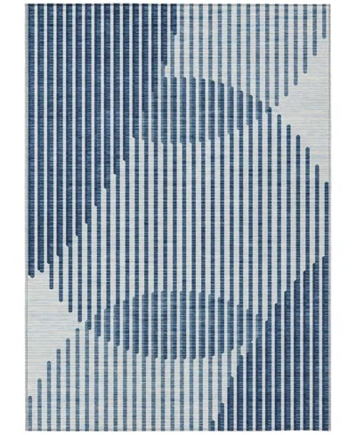Addison Chantille Mahine Washable Acn1001 5'x7'6" Area Rug In Blue