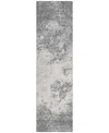 Addison Chantille Mahine Washable Acn1027 2'3"x7'6" Runner Area Rug In Gray
