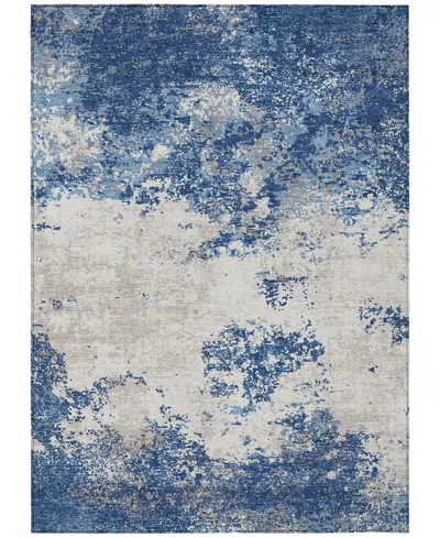 Addison Chantille Mahine Washable Acn1027 3'x5' Area Rug In Navy