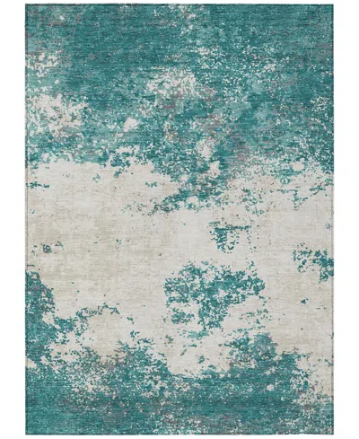 Addison Chantille Mahine Washable Acn1027 3'x5' Area Rug In Teal