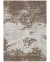 Addison Chantille Mahine Washable Acn1027 5'x7'6" Area Rug In Brown