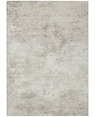 Addison Chantille Mahine Washable Acn1027 9'x12' Area Rug In Ivory
