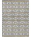 Addison Chantille Mahine Washable Acn1029 5'x7'6" Area Rug In Gray