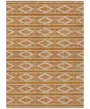 Addison Chantille Mahine Washable Acn1029 5'x7'6" Area Rug In Paprika
