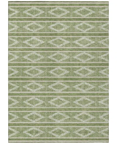 Addison Chantille Machine Washable Acn1029 9'x12' Area Rug In Green