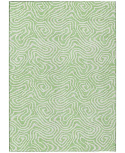 Addison Chantille Mahine Washable Acn1030 10'x14' Area Rug In Mint